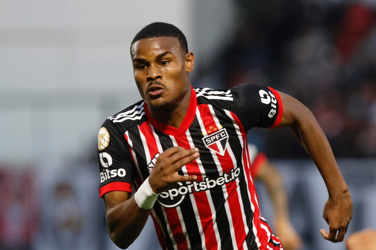 Nathan Mende pelo São Paulo por Reprodução/redes sociais