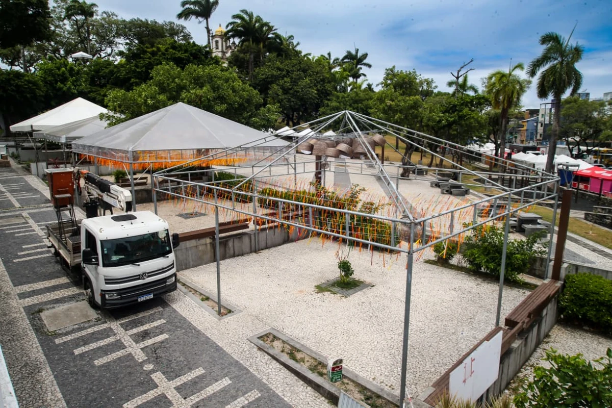Preparativos para a Lavagem do Bonfim 2026 por Arisson Marinho/CORREIO
