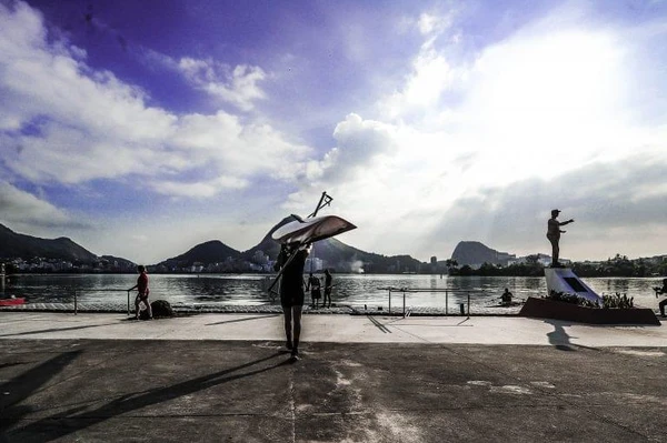 Sede do Flamengo, na Gávea por Reprodução/Museu do Flamengo