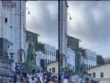 Imagem - Imagem do Senhor do Bonfim sai da Basílica da Conceição da Praia