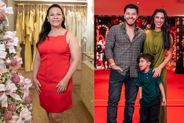 Dona Ruth comentou publicação feita pela influenciadora com o neto