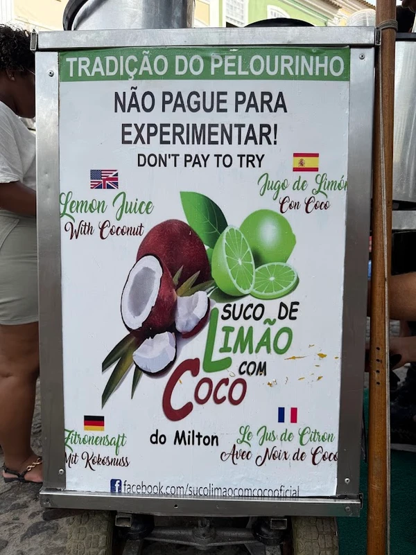 “É a bebida do verão”: suco com receita secreta faz sucesso e atrai turistas em Salvador por Esther Morais