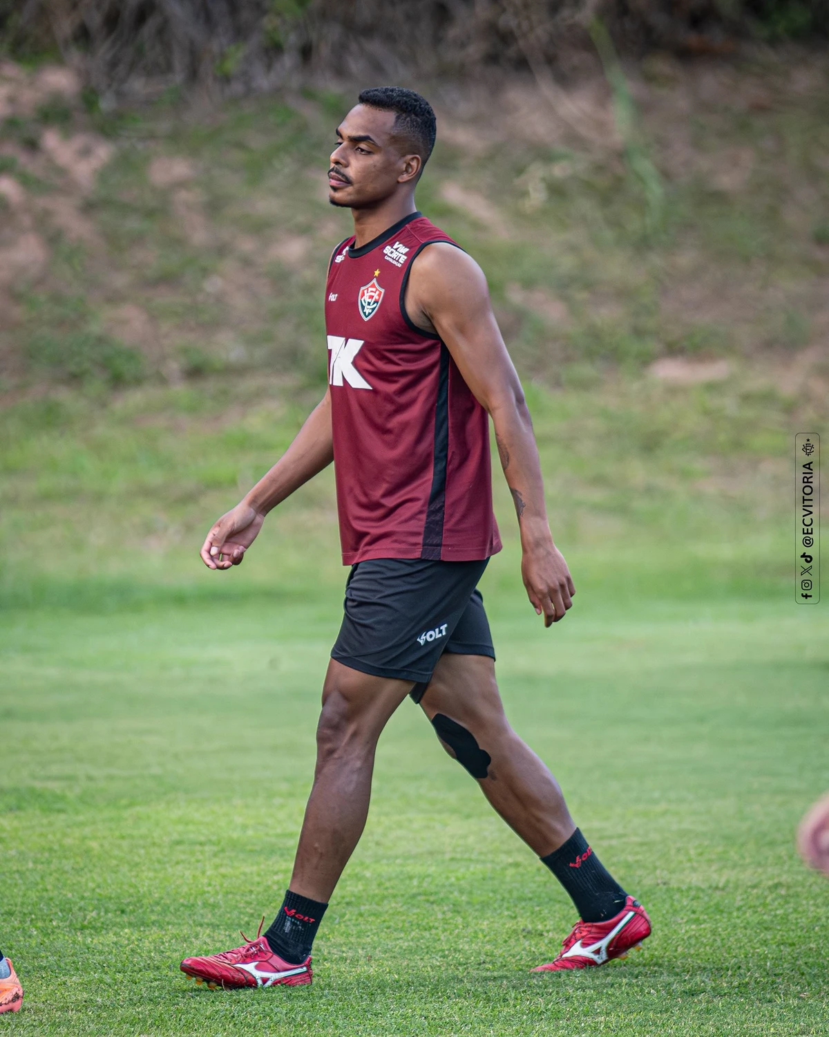 Elenco do Vitória segue fazendo pré-temporada na Toca por Victor Ferreira/EC Vitória