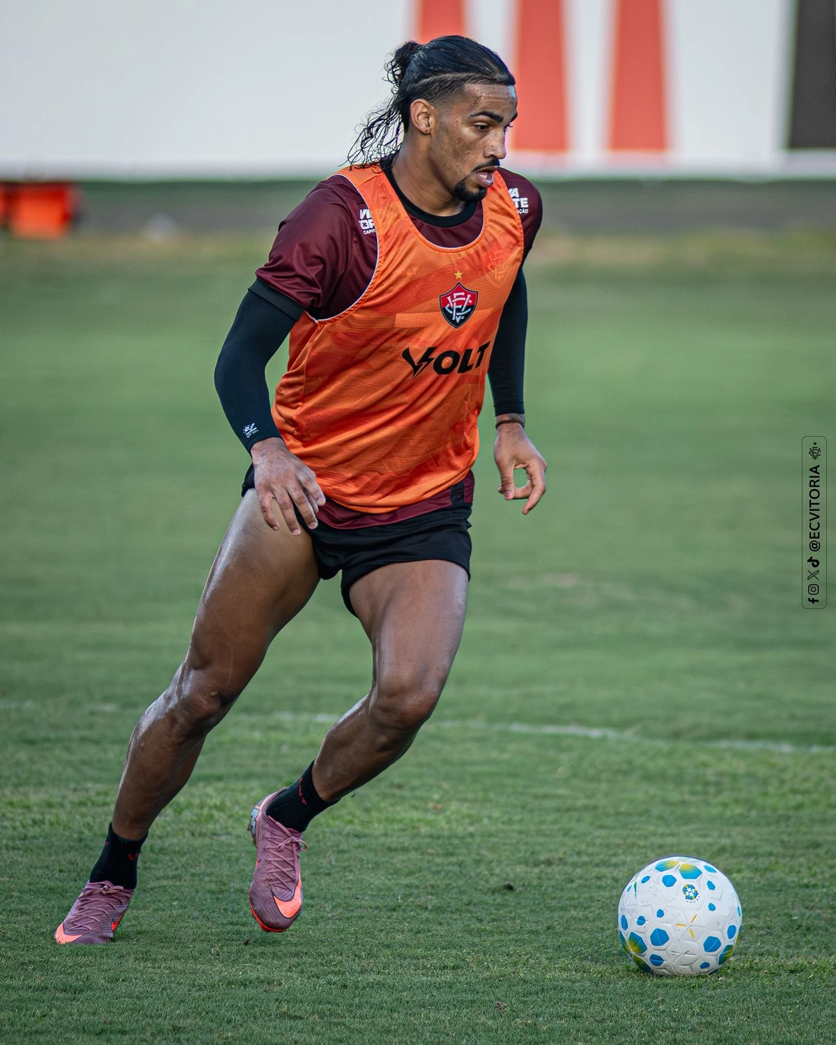 Elenco do Vitória segue fazendo pré-temporada na Toca por Victor Ferreira/EC Vitória