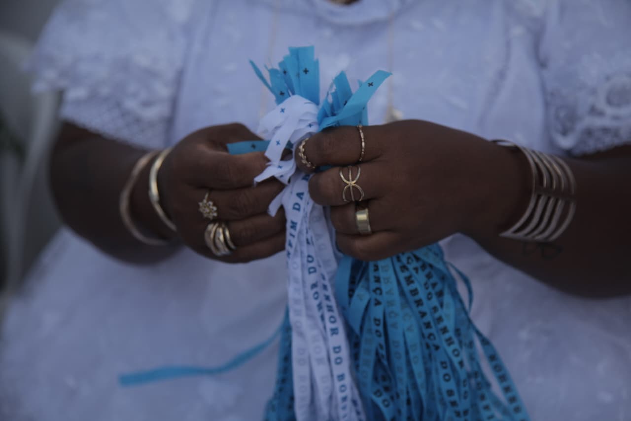 Fitinhas do Bonfim são símbolo por Sora Maia/CORREIO