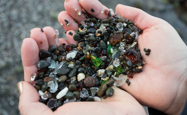 Glass Beach por Reprodução | California Through My Lens