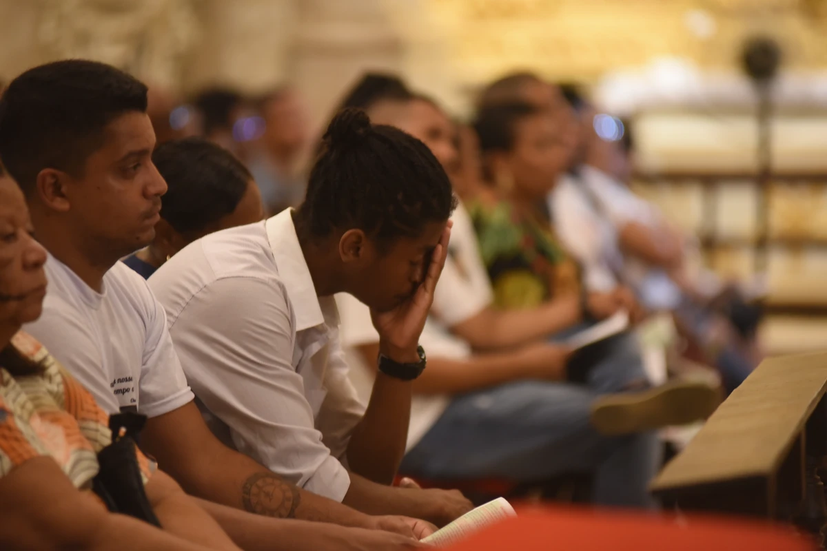 Missa realizada por Dom Murilo Krieger após morte dos quatros motoristas por Betto Jr/Arquivo CORREIO