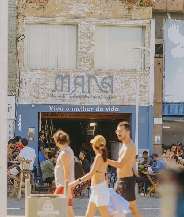 No 'verão sem ressaca', estabelecimentos como o Mana têm despontado como pontos de encontro do pós-treino e da vida ativa em Salvador por Mana/Divulgação