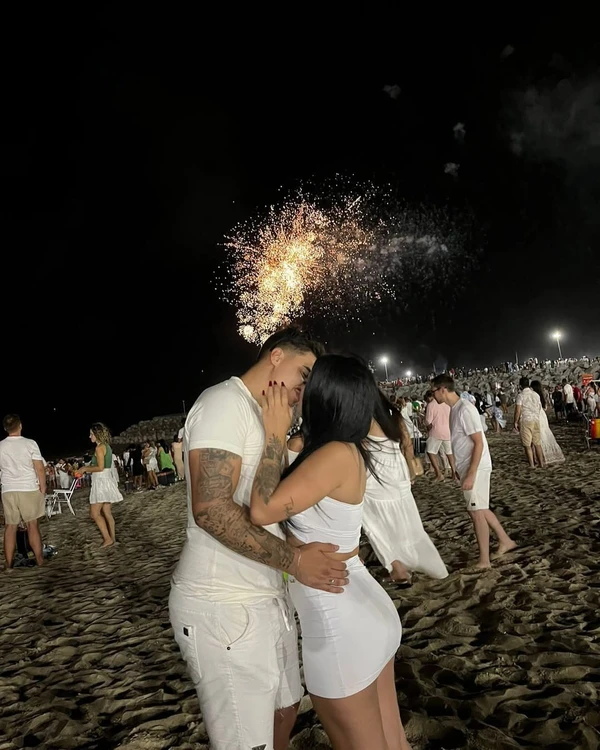 Pedro e sua mulher, Rayna por Reprodução/Instagram