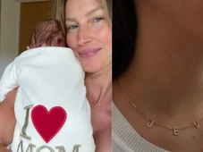 Imagem - Colar de Gisele Bündchen pode dar dica sobre nome do filho caçula da modelo