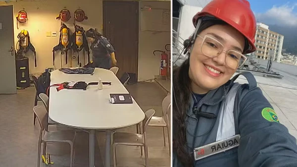 Brigadista Emellynn Silvia Aguiar morreu por asfixia por Reprodução