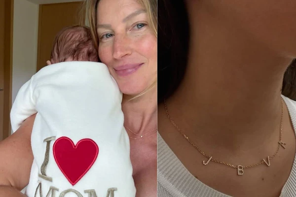 Colar de Gisele chamou atenção nas redes sociais