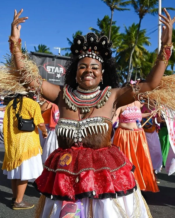 Larissa Oliveira, 25 anos, Sussuarana Nova. É assistente administrativa e criadora de conteúdo  por André Frutuôso/Casa de Mainha