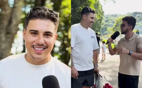 Pedro, do BBB 26, com Gualdezi