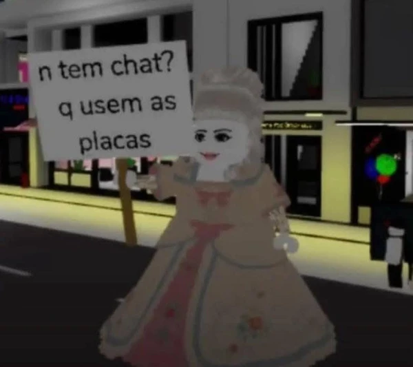 Protesto de usuários do Roblox por Reprodução