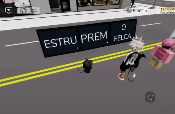 Protesto de usuários do Roblox por Reprodução