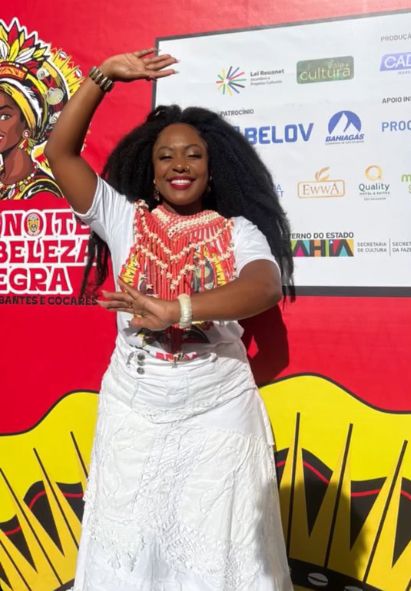 Raíssa Batista, 22 anos, Boa Vista do Lobato. É percussionista e dançarina por André Frutuôso/Casa de Mainha