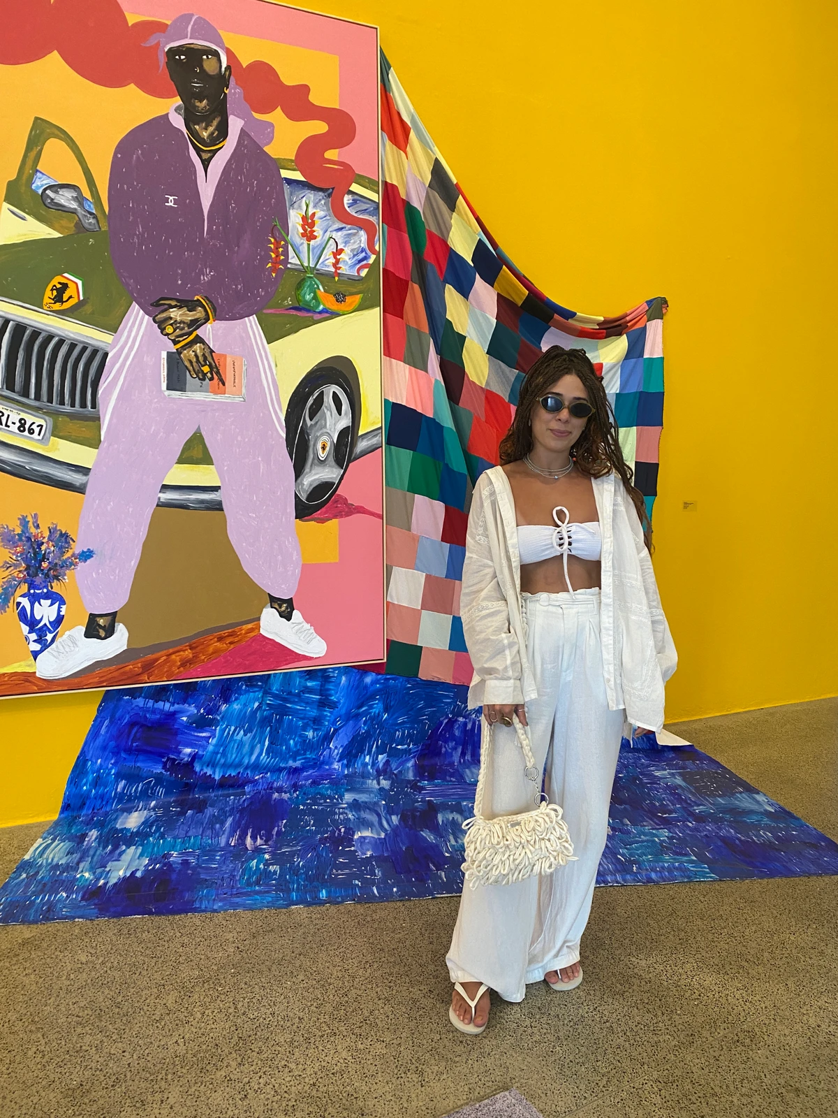 Um visu fresh que tem a cara do Verão da Bahia é o da pernambucana Tayna Sena