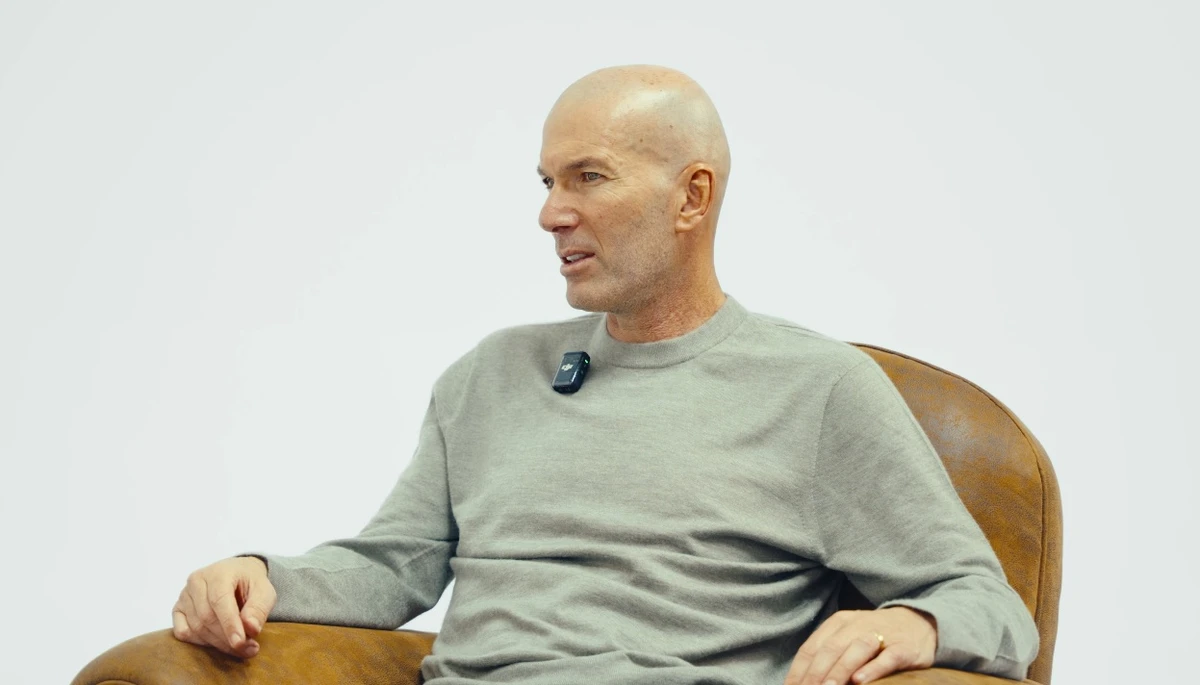 Zidane fez sucesso no Real Madrid