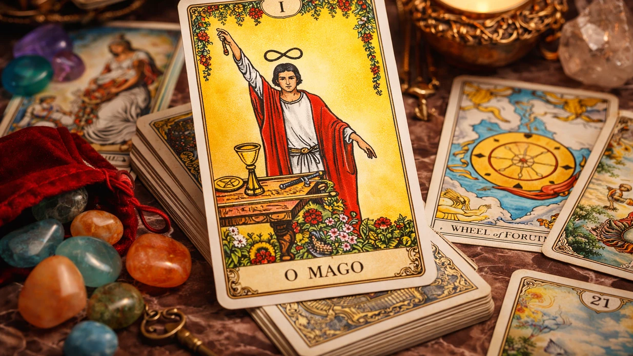 Imagem - A carta 'O Mago' rege o tarot deste domingo (18 de janeiro): poder pessoal e novos começos à vista