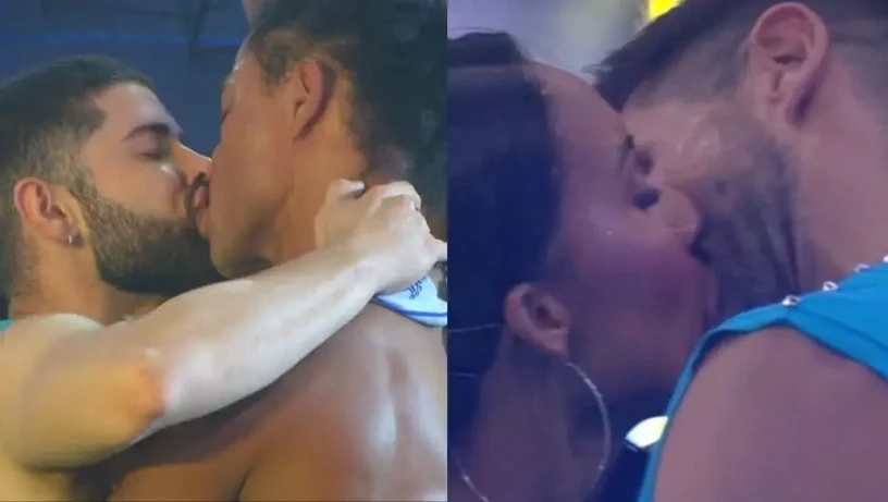 Imagem - BBB26: Primeira festa tem dois beijos na boca, desistência do programa e confusão