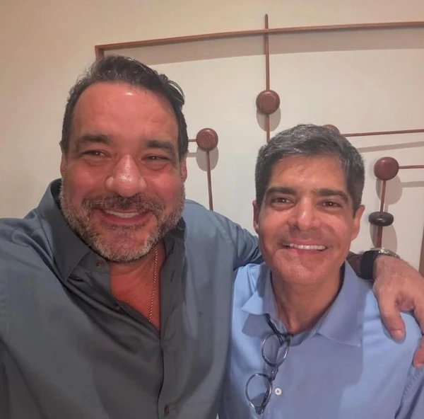 ACM Neto e Alan Sanches por Reprodução/Instagram