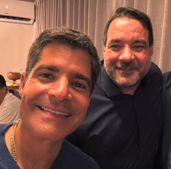 ACM Neto e Alan Sanches por Reprodução/Instagram