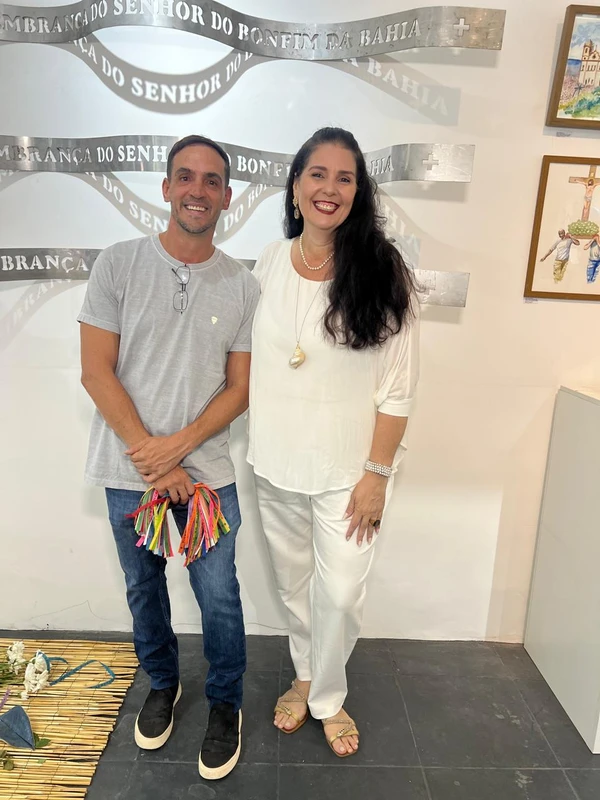 Bruno Pamponet e Tati Sampaio por Divulgação