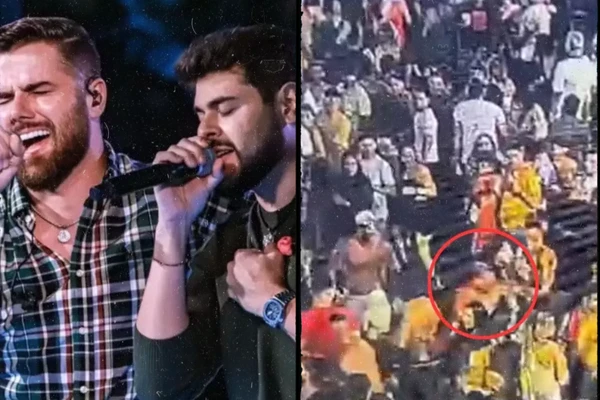 Confusão com PMs de folga termina em tiroteio com feridos em show de Zé Neto & Cristiano