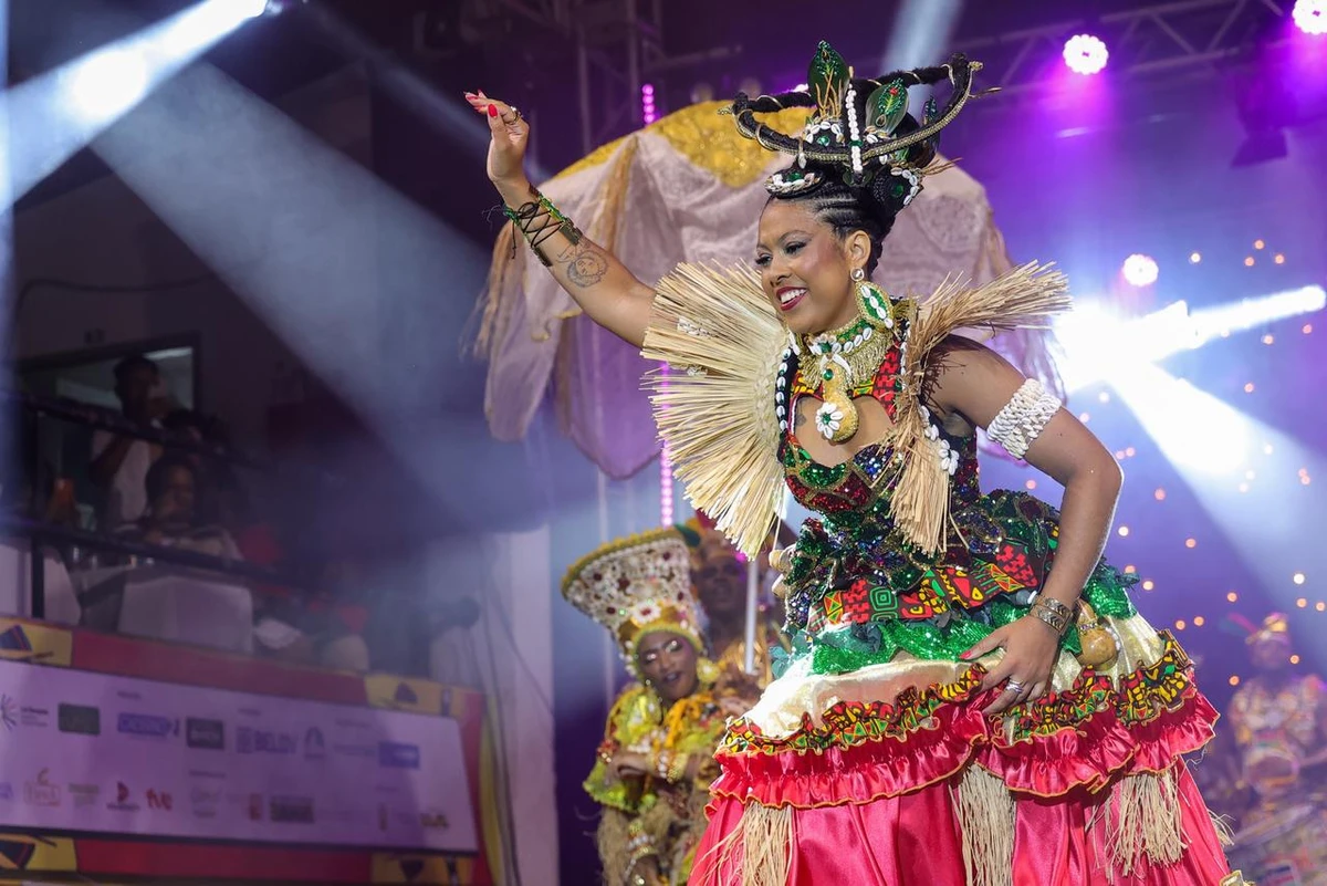 Conheça a nova Deusa do Ébano do Ilê Aiyê em 2026 por Divulgação / Fafá Araújo