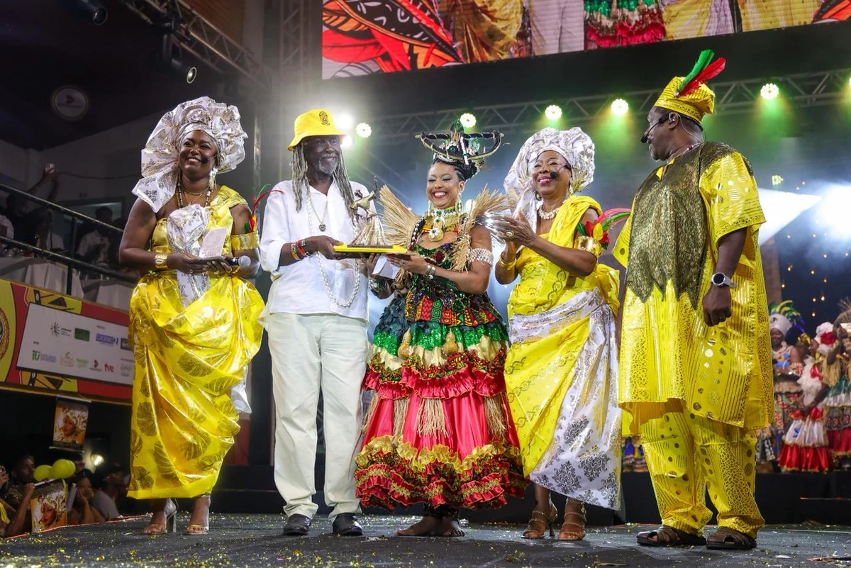 Conheça a nova Deusa do Ébano do Ilê Aiyê em 2026 por Divulgação / Fafá Araújo