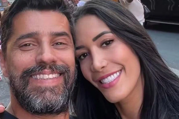 Alberto Cowboy, do 'BBB 26', com a mulhe, Priscilla