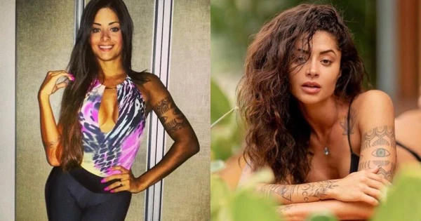 Antes e Depois: Aline Campos  por Reprodução/Redes Sociais 