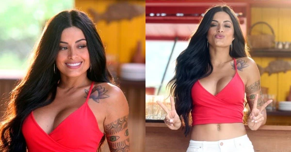 Antes e Depois: Aline Campos  por Reprodução/Redes Sociais 
