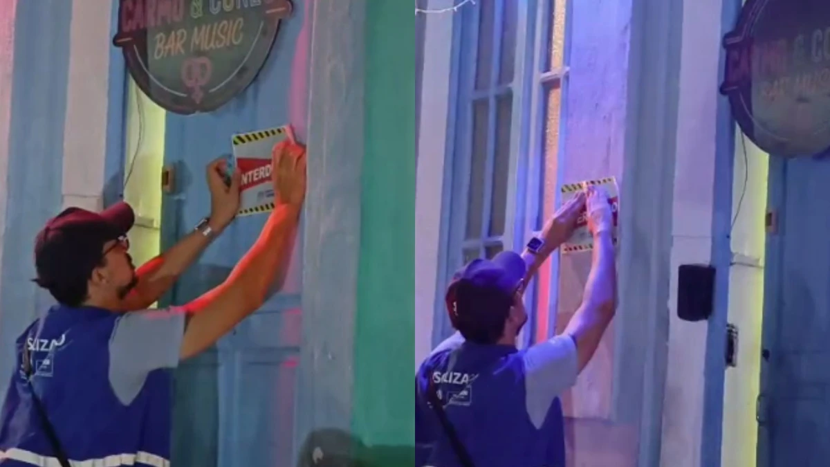 Bar é interditado em Salvador