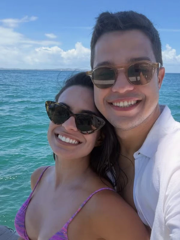 Fernanda Rouvenat está grávida de Ricardo Abreu por Reprodução