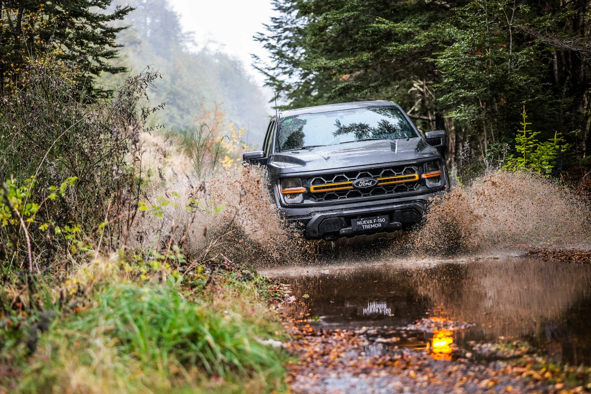 Na F-150, a versão Tremor é a topo de linha no Brasil por Divulgação