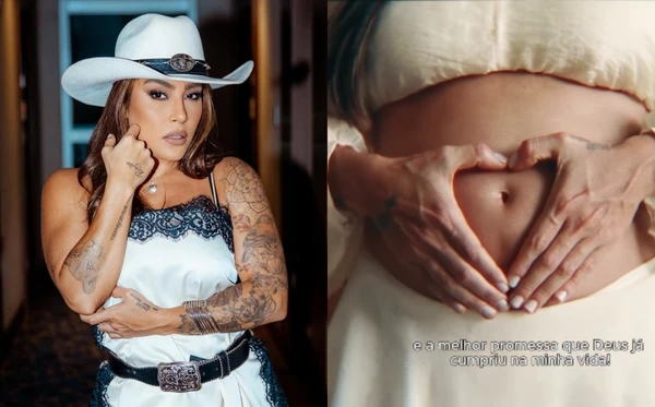 Lauana Prado anunciou gravidez