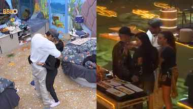 ​BBB 23: Um dos momentos mais tensos da história recente foi a saída de MC Guimê e Cara de Sapato. Durante uma festa com a mexicana Dania Mendez, os dois ultrapassaram limites físicos e foram expulsos por Tadeu Schmidt durante o programa ao vivo, gerando um debate nacional sobre importunação sexual por Reprodução/TV Globo 