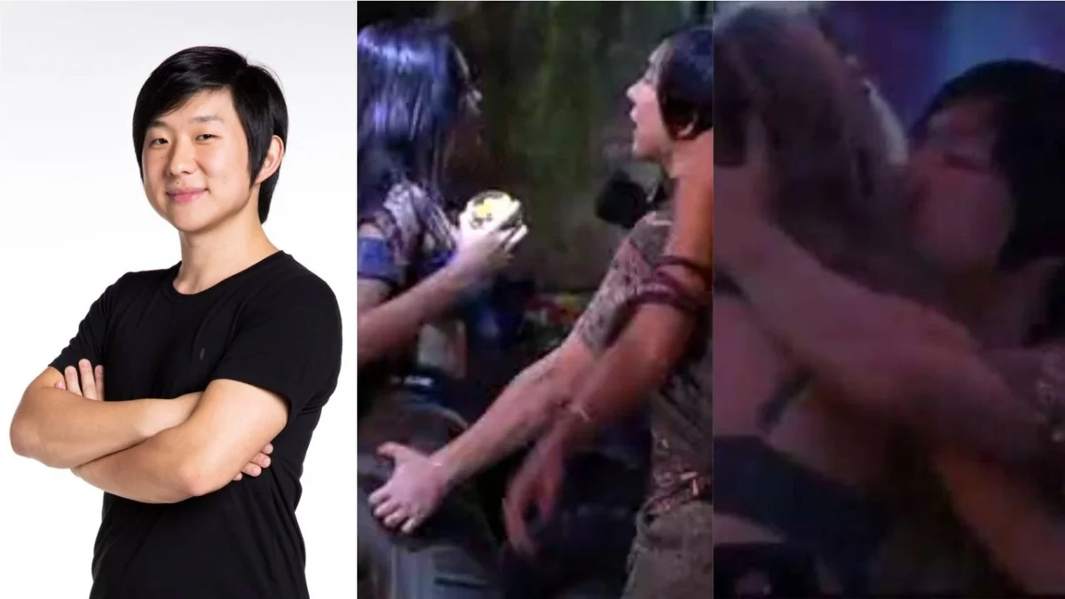 Também no BBB 20, Pyong Lee foi acusado de tentar beijar Marcela à força e apalpar Flay. Ambos saíram pelo voto popular, mas enfrentaram investigações da Delegacia da Mulher aqui fora por Reprodução/Redes Sociais 