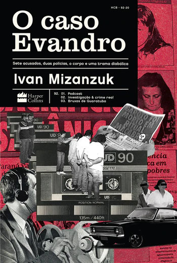O caso Evandro, de Ivan Mizanzuk (HarperCollins). No início da década de 90, várias crianças desapareceram no Paraná. Em 6 de abril de 1992, na cidade de Guaratuba,litoral do estado, foi a vez do menino Evandro Ramos Caetano, de 6 anos. Poucos dias depois, seu corpo foi encontrado sem mãos, cabelos e vísceras, o que levou à suspeita de que ele fora sacrificado num ritual satânico. Neste livro reportagem, criado a partir da pesquisa feita para a quarta temporada do podcast Projeto Humanos, Ivan Mizanzuk conta como procedimentos investigativos contestáveise denúncias de tortura puseram em xeque a validade não apenas do trabalho policial, mas também das confissões dos supostos culpados. por Reprodução