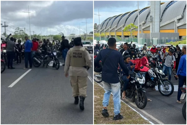 Protesto na Paralela