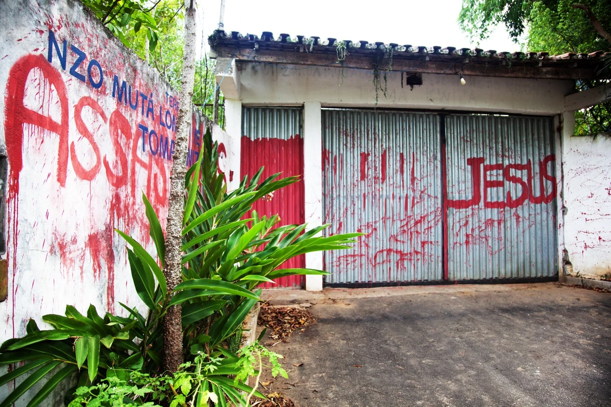 Terreiro Nzo Mutá Lombô ye Kayongo Toma Kwiza é alvo de ataques religiosos por Sora Maia/CORREIO