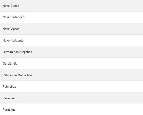 Veja a lista por Reprodução