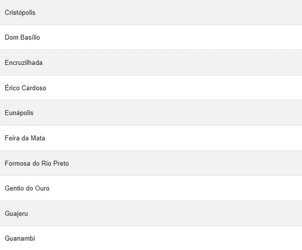 Veja a lista por Reprodução