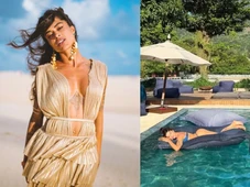 Imagem - Como é a mansão de Aline Campos com spa, vista para ponto turístico e vizinha à residência de Anitta