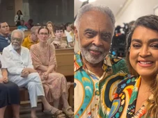 Imagem - Gilberto Gil se emociona em missa de seis meses da morte de Preta Gil; veja vídeo