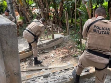 Imagem - Polícia Militar remove barricadas feitas por criminosos em bairro de Salvador