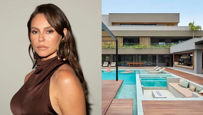 Imagem - Como é a mansão de Paolla Oliveira com 1,7 mil m² cercada por arte, natureza e espiritualidade