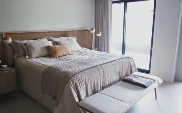 A mansão de Paolla Oliveira aposta em ambientes integrados por Reprodução/YouTube